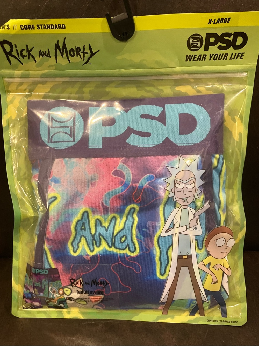 PSD underwear Rick and Morty new